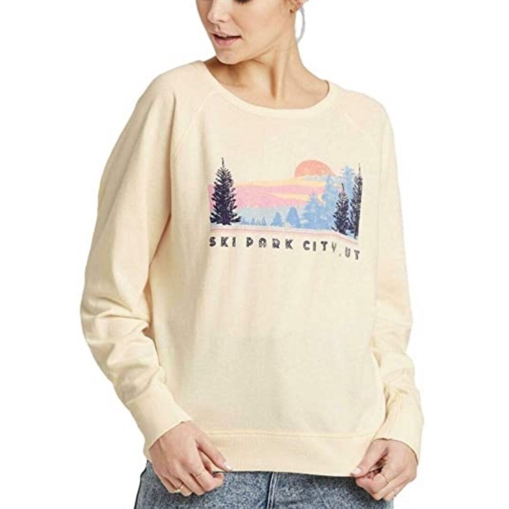 Ski Park City, Utah Graphic Sweatshirt